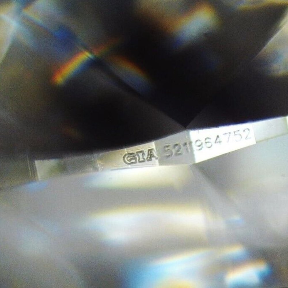 20865 Hearts On Fire Transcend 18K White Gold 0.65 F VS2 Diamond Engagement Ring - Picture 3 of 7
